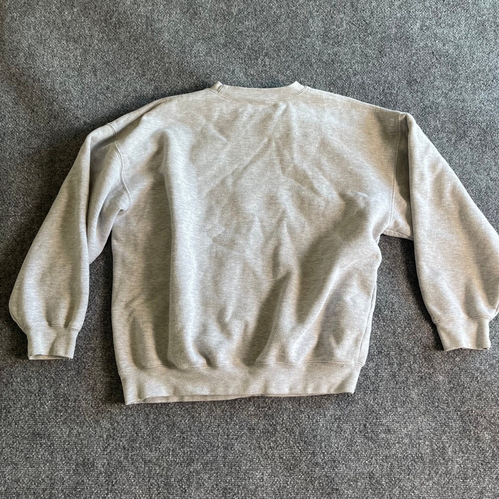 Disney Catalog Mickey Mouse‎ Embroidered Sweatshirt Mens Large Gray Vintage 90s - Picture 6 of 6